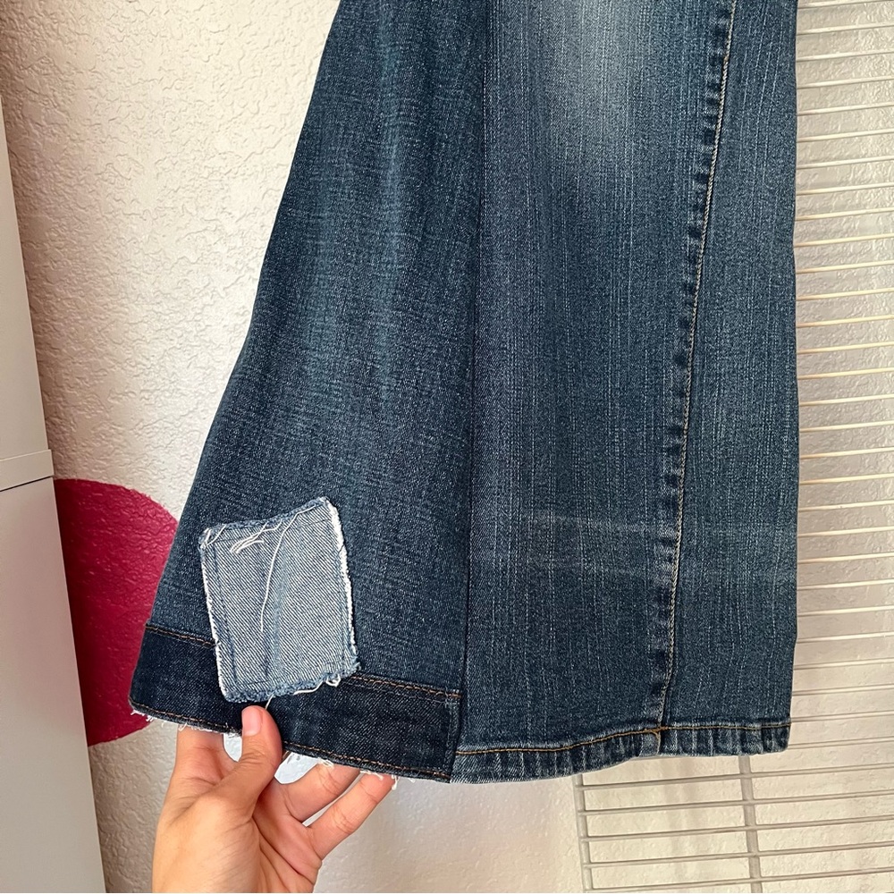 Custom Dickies Patchwork Flare Jeans - image 2